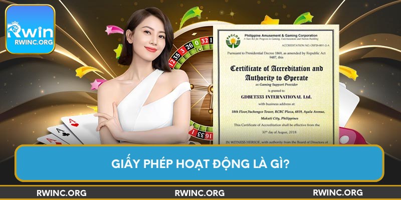 Giấy phép hoạt động là gì?