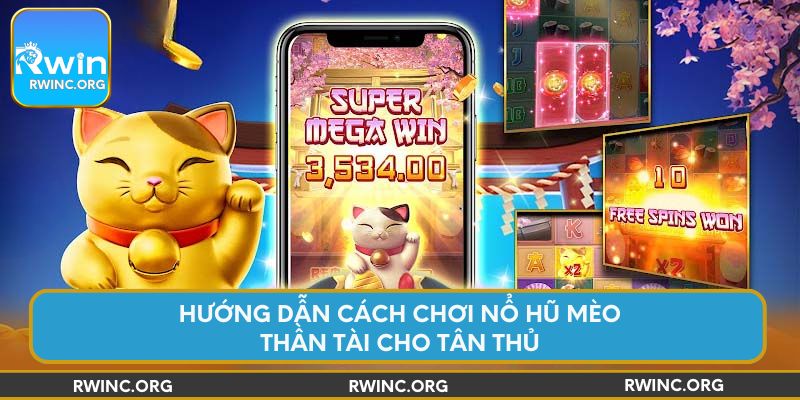 Hướng dẫn cách chơi nổ hũ mèo thần tài cho tân thủ